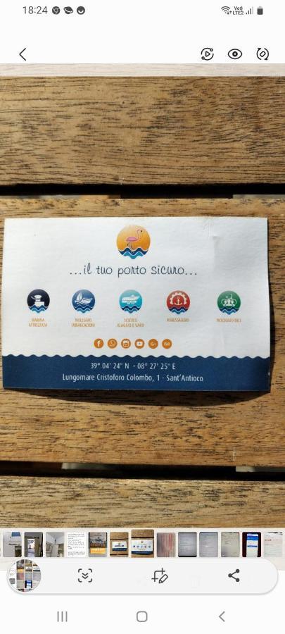 Casa Blu Oltremare Villa SantʼAntìoco Kültér fotó